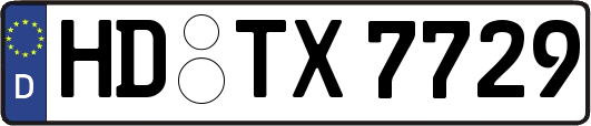 HD-TX7729