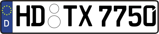 HD-TX7750