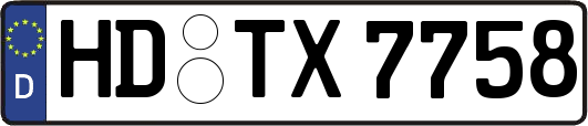 HD-TX7758
