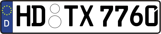 HD-TX7760