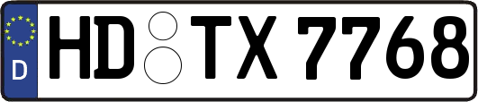 HD-TX7768