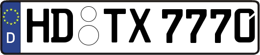 HD-TX7770