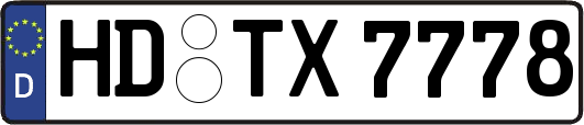 HD-TX7778