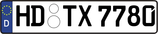 HD-TX7780