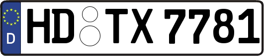 HD-TX7781