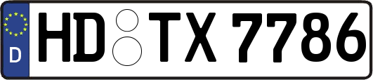HD-TX7786