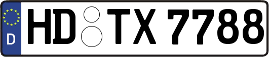 HD-TX7788