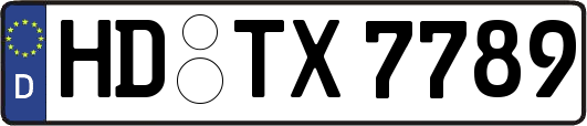 HD-TX7789
