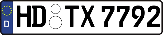 HD-TX7792
