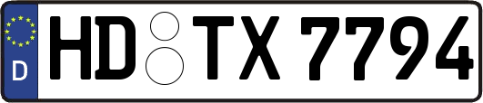 HD-TX7794