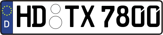 HD-TX7800