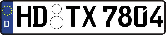 HD-TX7804