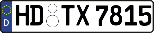HD-TX7815