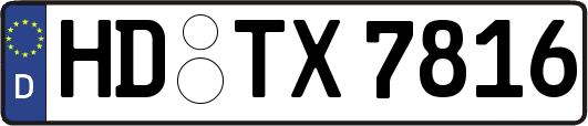 HD-TX7816
