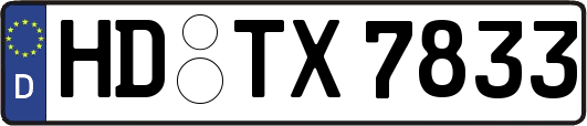 HD-TX7833