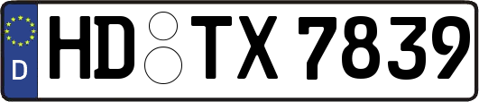 HD-TX7839
