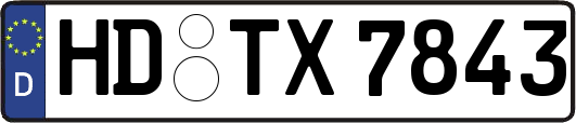 HD-TX7843