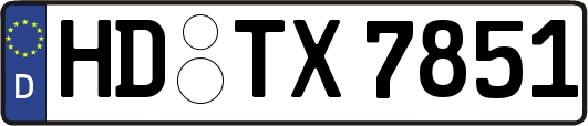 HD-TX7851