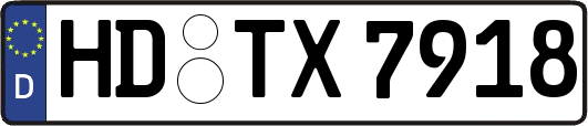 HD-TX7918