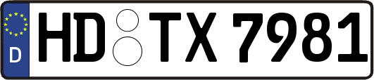 HD-TX7981