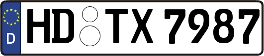 HD-TX7987