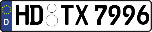 HD-TX7996