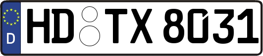 HD-TX8031
