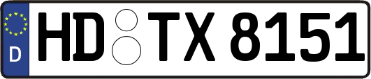 HD-TX8151