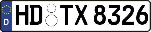 HD-TX8326
