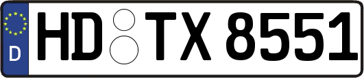 HD-TX8551