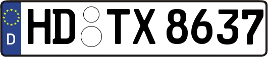 HD-TX8637