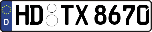 HD-TX8670