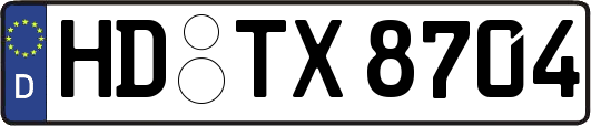 HD-TX8704