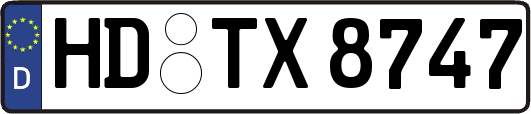 HD-TX8747