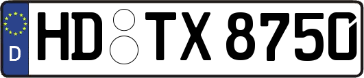 HD-TX8750
