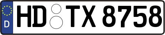 HD-TX8758