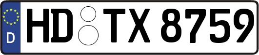 HD-TX8759