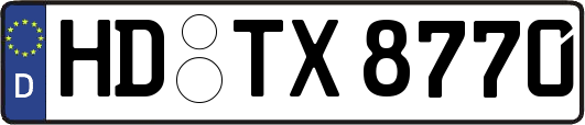 HD-TX8770