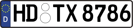 HD-TX8786