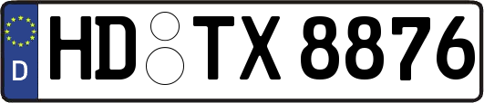 HD-TX8876