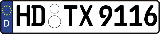 HD-TX9116
