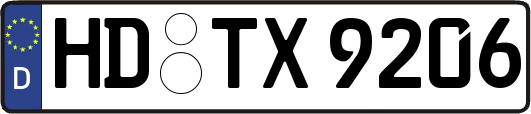 HD-TX9206