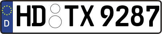 HD-TX9287