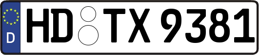 HD-TX9381