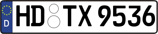 HD-TX9536