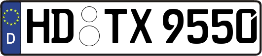 HD-TX9550