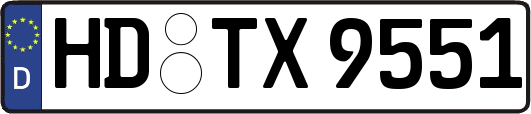 HD-TX9551