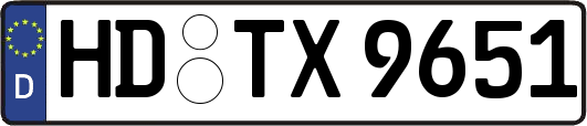 HD-TX9651