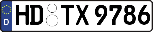 HD-TX9786