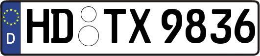 HD-TX9836
